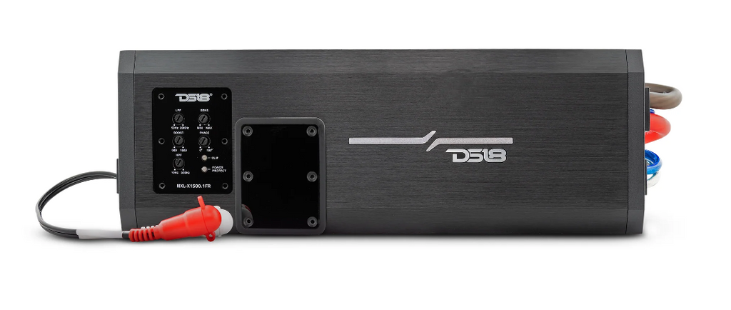 DS18 NXL-X1500.1FR  1-Channel Full-Range Class D IP67 Marine and Powersports Amplifier