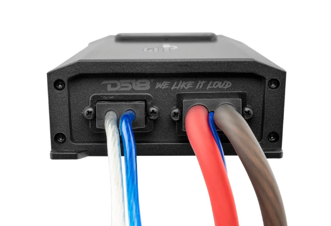 DS18 NXL-X1500.1FR  1-Channel Full-Range Class D IP67 Marine and Powersports Amplifier