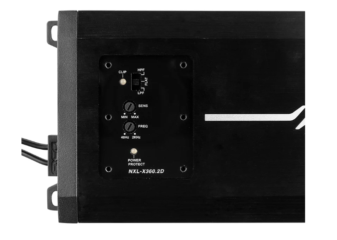 DS18 NXL-X360.2D    NXL 2-Channel Full-Range Class D IP67 Marine and Powersports Amplifier