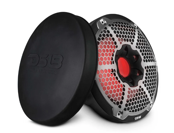 DS18 NXL-10SUB/WH    NXL 10" Marine Subwoofer with LED RGB Lights