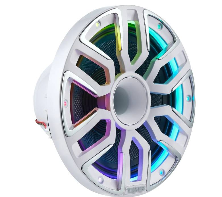 NVY-M8DC    8" Marine Grade Hybrid Coaxial Speaker with Neodymium Magnet, Kevlar Cone, and Compression Driver