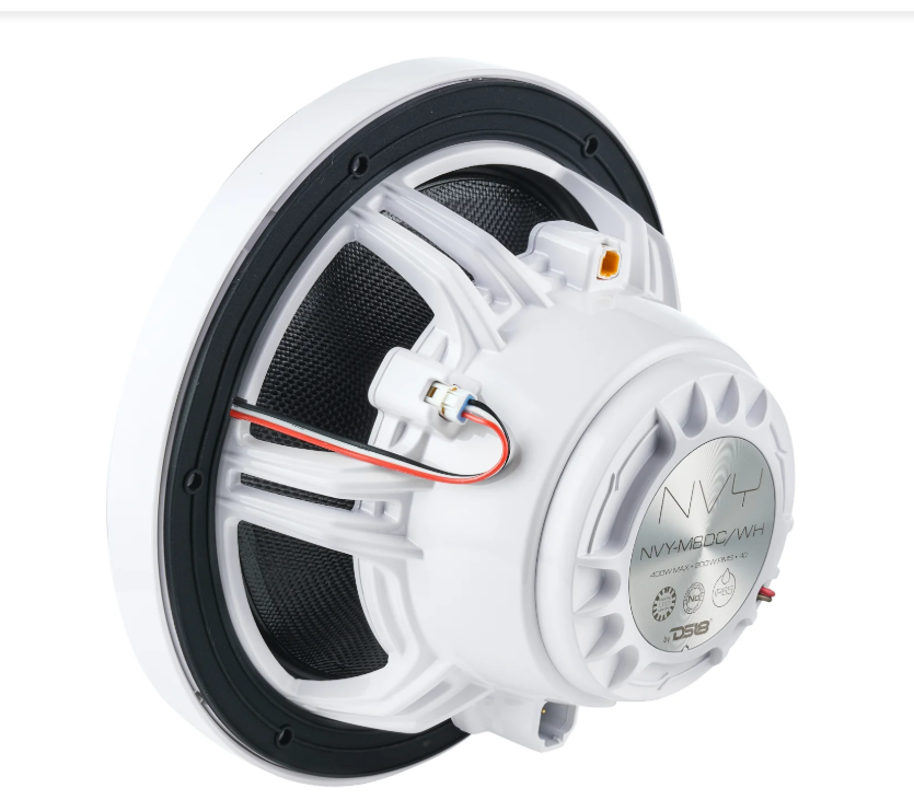 NVY-M8DC    8" Marine Grade Hybrid Coaxial Speaker with Neodymium Magnet, Kevlar Cone, and Compression Driver