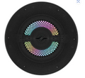 Luxury 6.5” 2-Way Marine Coaxial Speaker with Digital LED Lights and Flush Magnetic Mount Grille | 150W RMS 4-Ohm