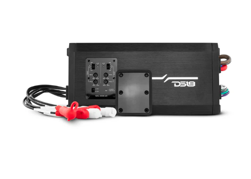 DS18 Better Marine Stereo Package 2 x 8” Speaker Tower | 1 x 2 Ch Amplifier | 1 x MOFCKIT8 and 1 x LED-BTC