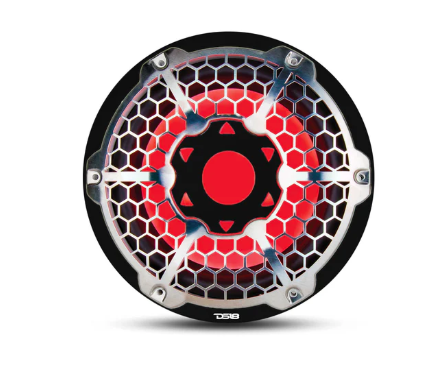 DS18 Best Marine Stereo Subwoofer Package 1 x 10” Subwoofer | 2 x 6.5” Speaker Tower | 2 x 6.5” Marine Speaker | 1 x 5 Ch Amplifier | 1 x MOFCKIT4 and 1 x LED-BTC