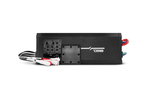 DS18 Best Marine Stereo Subwoofer Package 1 x 10” Subwoofer | 2 x 6.5” Speaker Tower | 2 x 6.5” Marine Speaker | 1 x 5 Ch Amplifier | 1 x MOFCKIT4 and 1 x LED-BTC