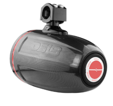 NXL 8" Neodymium Marine and Powersports Towers with Built-in Passive Radiator, 1" Driver and LED RGB Lights 180 Watts Rms