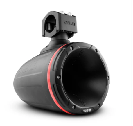 NXL 7" Marine and Powersports Driver Tower With LED RGB Lights 1.75" VC 300 Watts Rms