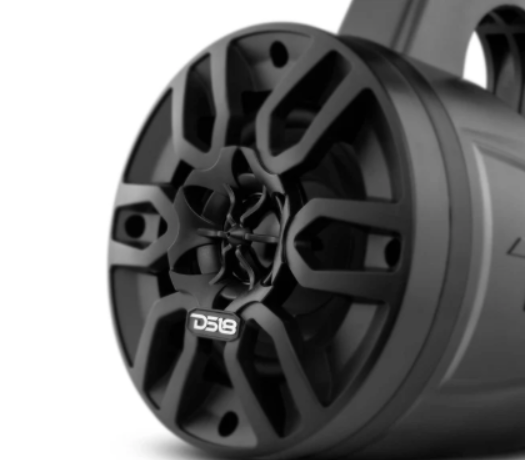 MP 4 x 4" Wakeboard Tower Speakers Package Amplifier And Bluetooth Audio Receiver 100 Watts Rms
