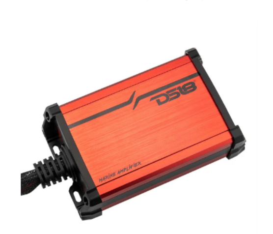 MP 4 x 4" Wakeboard Tower Speakers Package Amplifier And Bluetooth Audio Receiver 100 Watts Rms