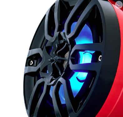 6.5" Marine Pod Speakers 300W with RGB LED Lights – Waterproof All-Terrain Audio for Jet Skis, ATV, UTV, Jeep, Motorcycle (Pair)