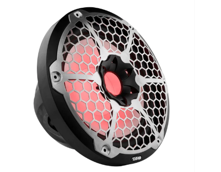 NVY-10 and 12" Neodymium Marine & Powersports Subwoofer With Carbon Fiber Cone | 600W RMS 4-Ohm