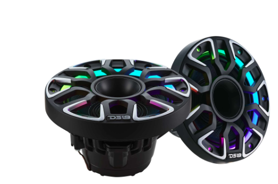 Marine Grade Hybrid Coaxial Speaker with Neodymium Magnet, Kevlar Cone, and Compression Driver