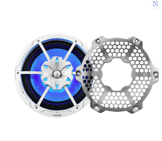 NXL M Series 2-Way Coaxial Marine Speaker with LED RGB