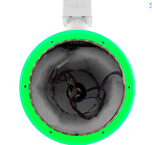 NXL 6.5" Marine and Powersports Empty Tower LED RGB Lights -White