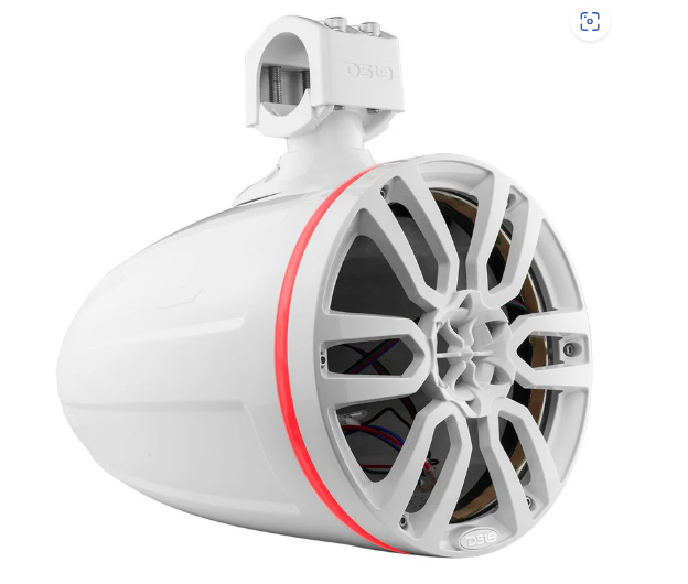 NXL 8" Marine and Powersports Empty Tower LED RGB Lights - White