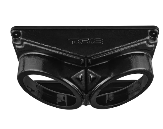 Universal Overhead Flat Mount Pod For Two 6.5” Speakers - Great for ATVs, UTVs, Golf Carts, Boats and more