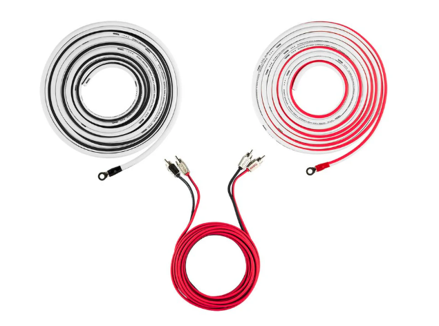 Marine Tinned OFC Amplifier Installation Kit - WHITE