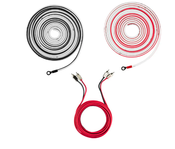 Marine Tinned OFC Amplifier Installation Kit - WHITE
