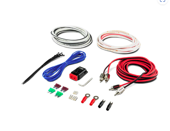 Marine Tinned OFC Amplifier Installation Kit - WHITE