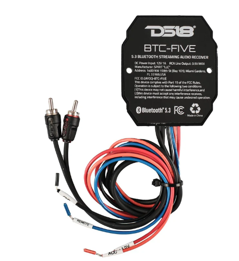 Universal Bluetooth 5.3 Audio Receiver | Wireless, Water-Resistant IP66