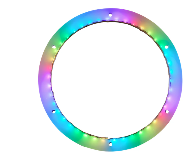 6.5" Digital LED Ring for Marine and Powersports Speakers and Towers SKU: NXL-DLRING6