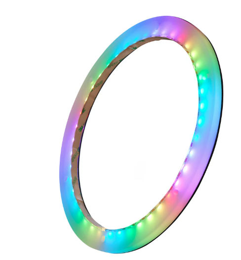 6.5" Digital LED Ring for Marine and Powersports Speakers and Towers SKU: NXL-DLRING6