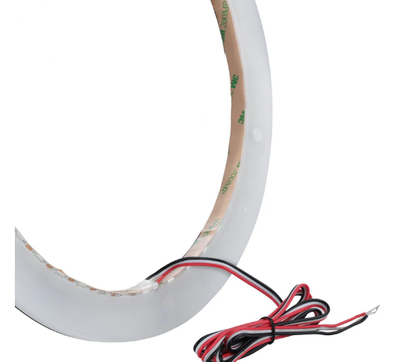 6.5" Digital LED Ring for Marine and Powersports Speakers and Towers SKU: NXL-DLRING6