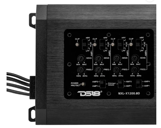 NXLFull-Range Class D IP67 Marine and Powersports Amplifier