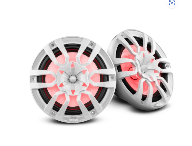 NXL 10" 2-Way Coaxial Marine Speaker with LED RGB Lights |