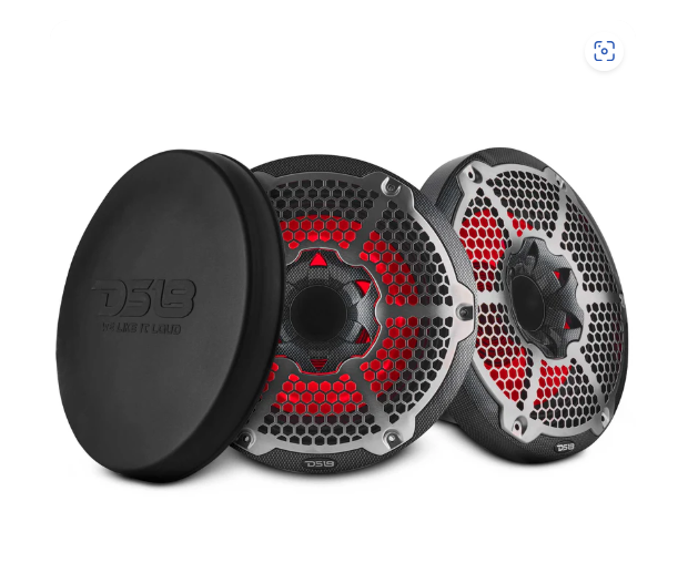 Marine 2-Way Hybrid Speaker with RGB LED, Compression Driver and Neodymium Magnet