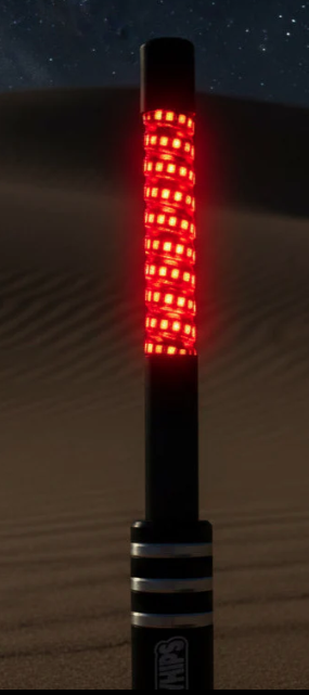Marshin Whips V2 Black Out LED Whip | Single Stealth Off-Road Light