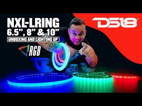 LED RGB Rings for Marine and Powersports Speakers and Towers